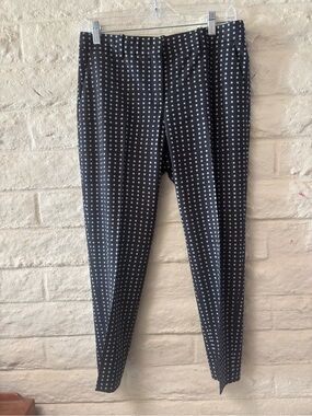 Theory Printed Wool Blend Ladies Pants-Size 4